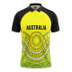 Australia T20 World Cup 2022 Half Sleeves Cricket Fan Jersey Australia T20 World Cup 2022 Half Sleeves Cricket Fan Jersey