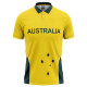 Australia T20 World Cup 2011 Half Sleeves Cricket Fan Jersey Australia T20 World Cup 2011 Half Sleeves Cricket Fan Jersey