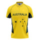 Australia T20 World Cup 2015 Half Sleeves Cricket Fan Jersey Australia T20 World Cup 2015 Half Sleeves Cricket Fan Jersey