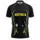 Australia T20 World Cup 2014 Half Sleeves Cricket Fan Jersey Australia T20 World Cup 2014 Half Sleeves Cricket Fan Jersey