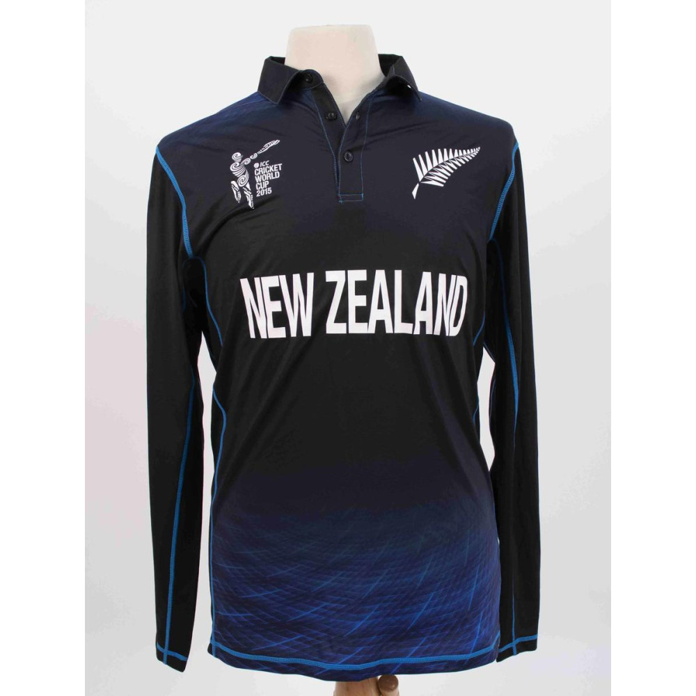 New Zealand ODI World Cup 2015 Half Sleeves Cricket Fan Jersey New Zealand ODI World Cup 2015 Half Sleeves Cricket Fan Jersey