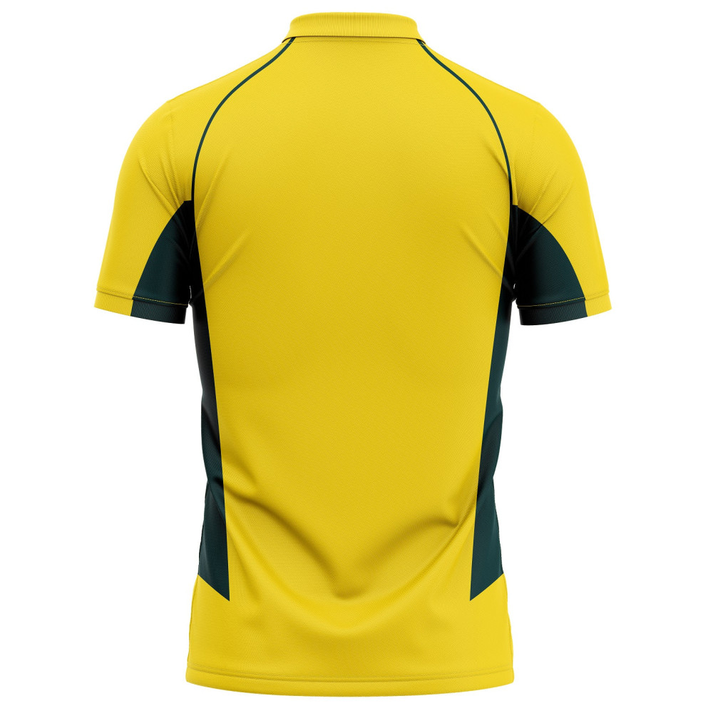 Australia T20 World Cup 2015 Half Sleeves Cricket Fan Jersey Australia T20 World Cup 2015 Half Sleeves Cricket Fan Jersey