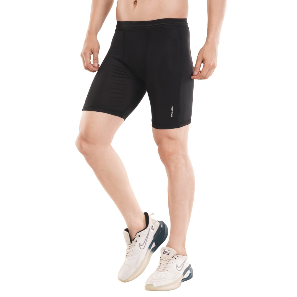 Sigma Black Quick Dry Compression Shorts with Mobile Pocket Sigma Black Quick Dry Compression Shorts with Mobile Pocket