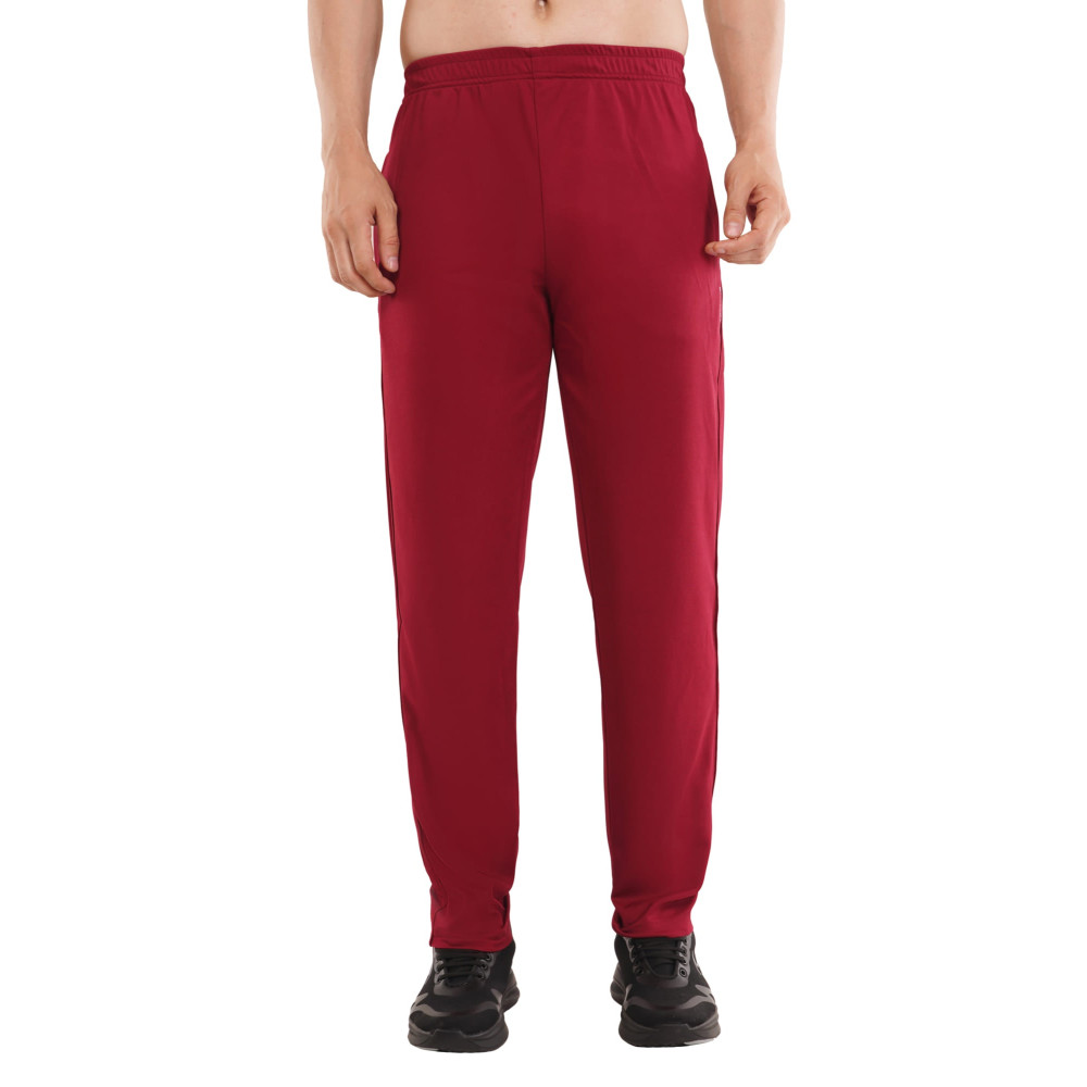 Omega Maroon Trouser Track Pants Omega Maroon Trouser Track Pants