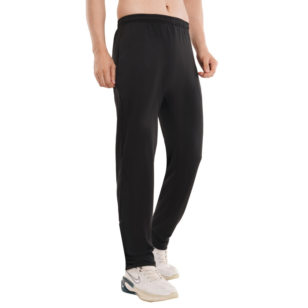 Omega Black Trouser Track Pants Omega Black Trouser Track Pants