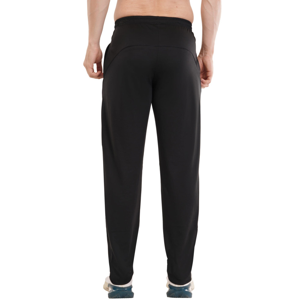 Omega Black Trouser Track Pants Omega Black Trouser Track Pants