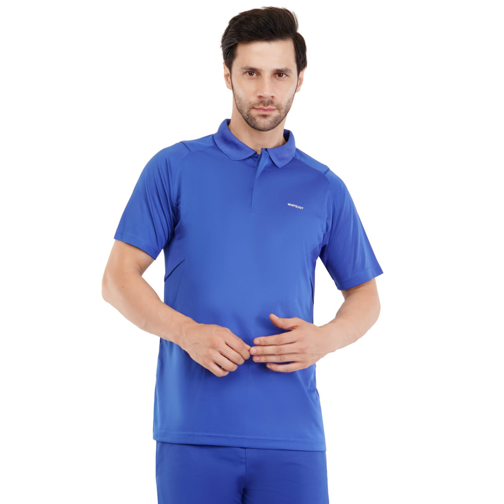 Omega Dri-FIT Royal Blue Polo T-Shirt Omega Dri-FIT Royal Blue Polo T-Shirt