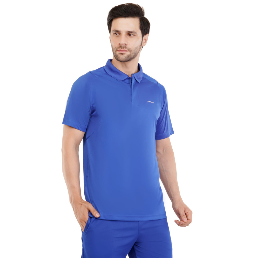 Omega Dri-FIT Royal Blue Polo T-Shirt Omega Dri-FIT Royal Blue Polo T-Shirt