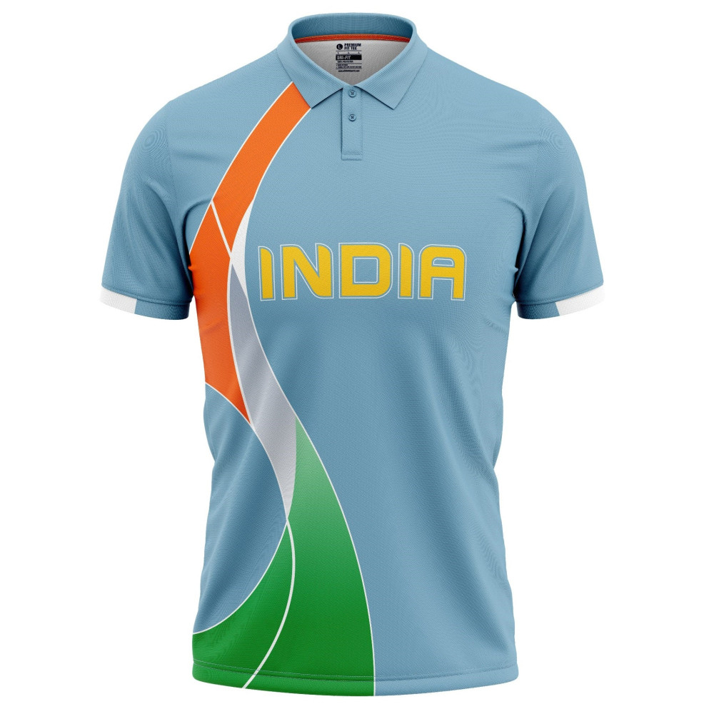 India T20 World Cup 2007 Half Sleeves Cricket Fan Jersey India T20 World Cup 2007 Half Sleeves Cricket Fan Jersey
