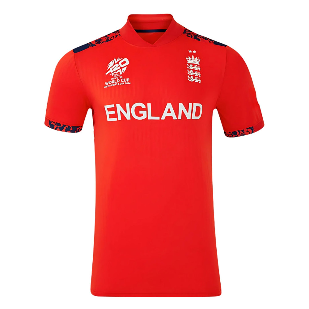 England Red 24/25 ODI Half Sleeves Cricket Fan Jersey England Red 24/25 ODI Half Sleeves Cricket Fan Jersey