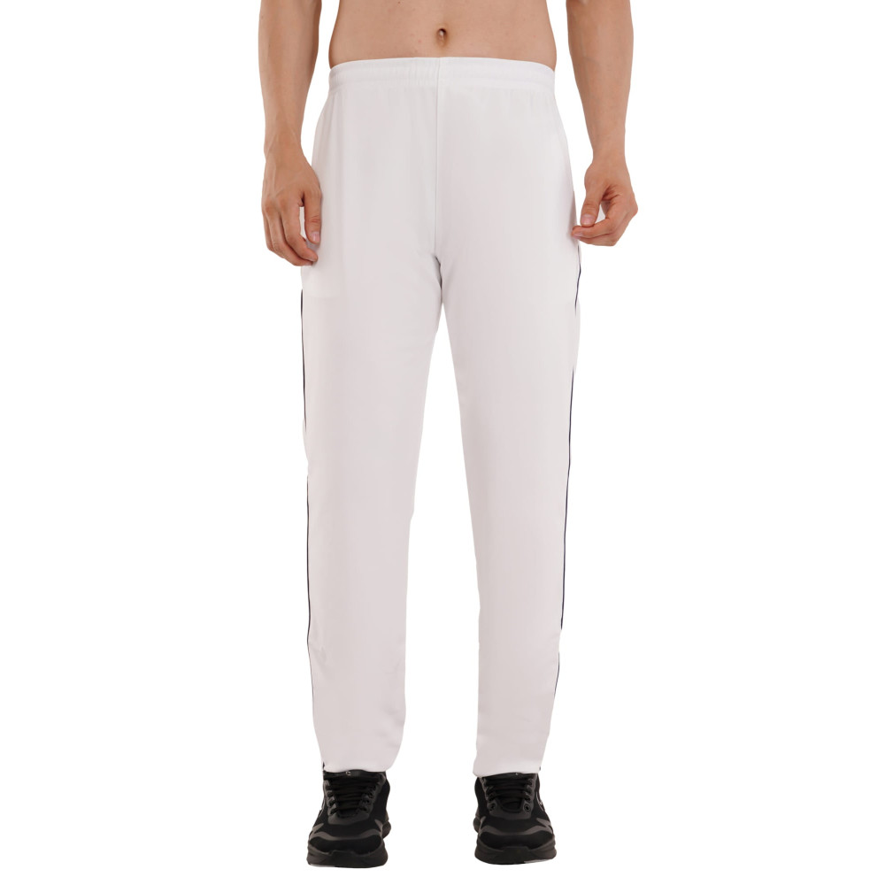 Omega Dri-FIT Trouser Trackpants - White Omega Dri-FIT Trouser Trackpants - White