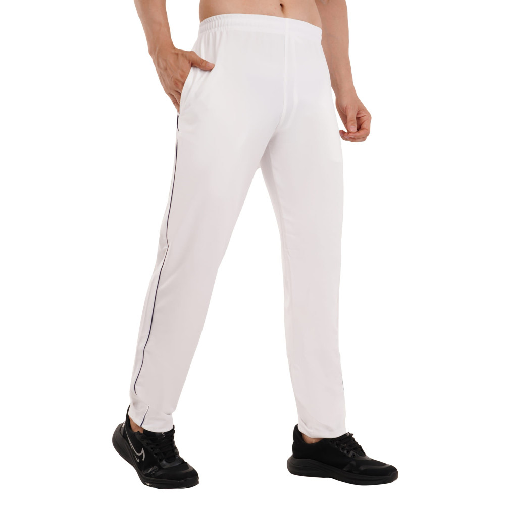 Omega Dri-FIT Trouser Trackpants - White Omega Dri-FIT Trouser Trackpants - White