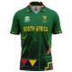 South Africa 2021 T20 World Cup Half Sleeves Cricket Fan Jersey South Africa 2021 T20 World Cup Half Sleeves Cricket Fan Jersey