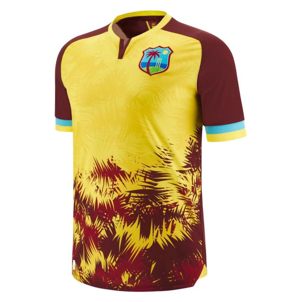 West Indies T20 World Cup 2024 Half Sleeves Cricket Fan Jersey West Indies T20 World Cup 2024 Half Sleeves Cricket Fan Jersey