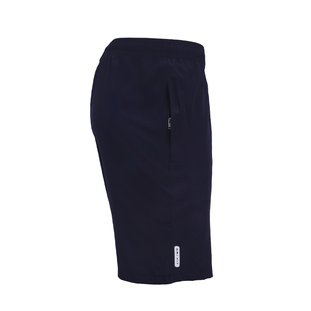 Navy Blue Training Shorts - Zipper Pockets Navy Blue Training Shorts - Zipper Pockets