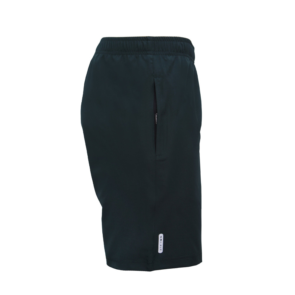 Green Training Shorts - Zipper Pockets Green Training Shorts - Zipper Pockets