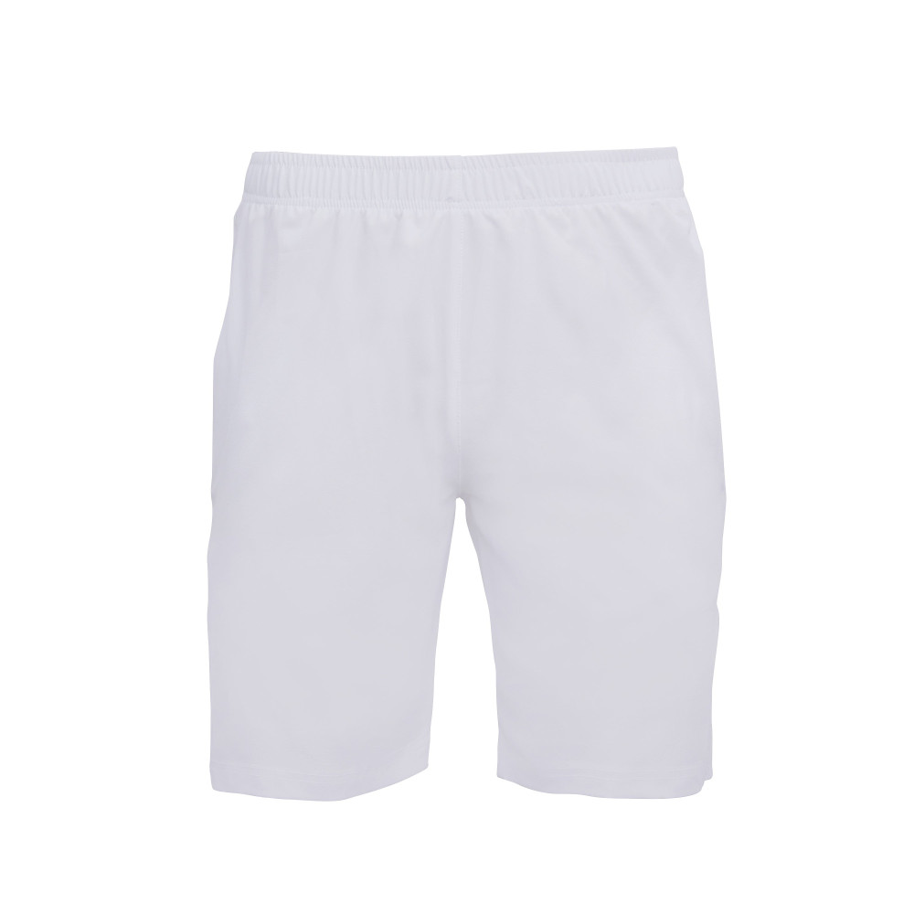 White Training Shorts - Zipper Pockets White Training Shorts - Zipper Pockets