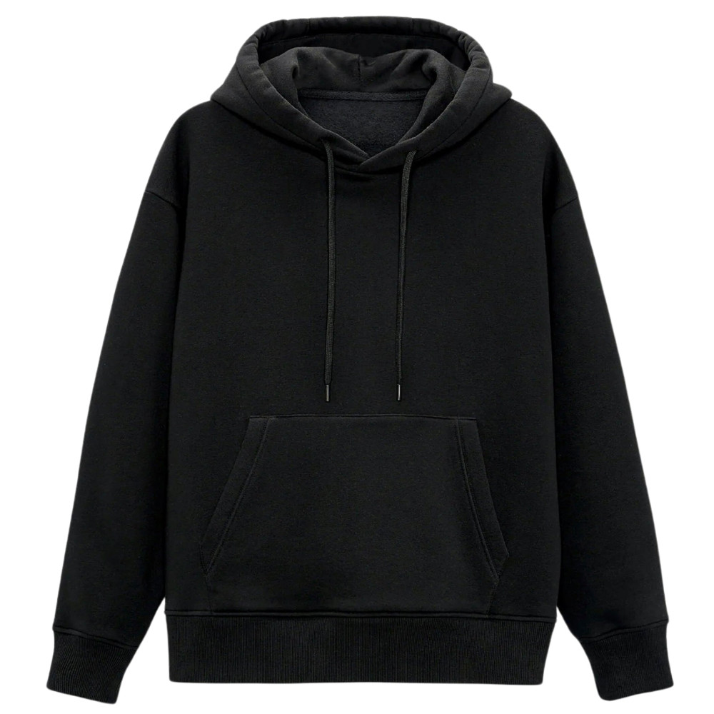 Solid Black Hoodie Solid Black Hoodie