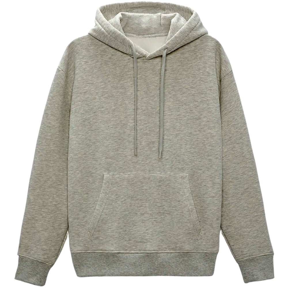 Solid Grey Hoodie Solid Grey Hoodie