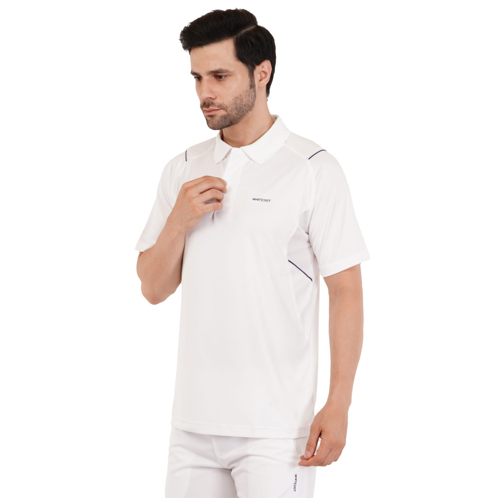 Omega Dri-FIT White Polo T-Shirt Omega Dri-FIT White Polo T-Shirt