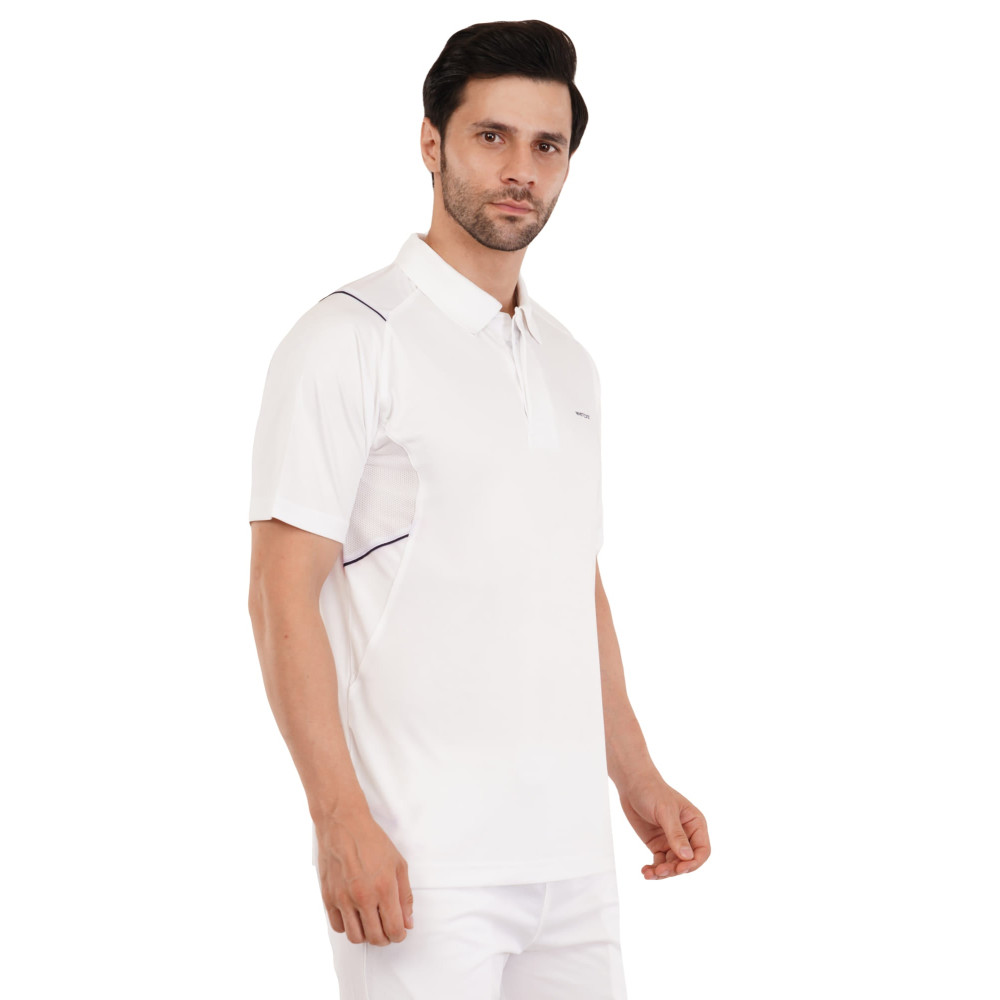 Omega Dri-FIT White Polo T-Shirt Omega Dri-FIT White Polo T-Shirt