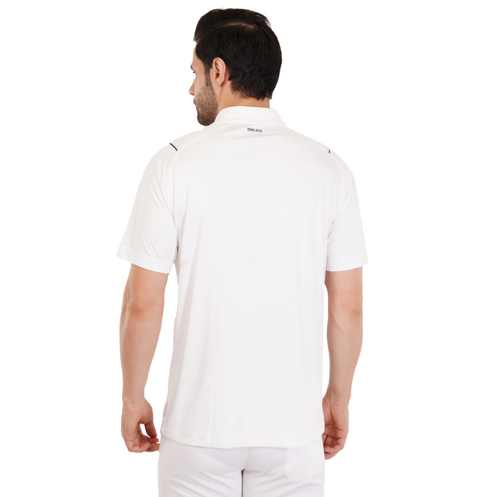 Omega Dri-FIT White Polo T-Shirt Omega Dri-FIT White Polo T-Shirt
