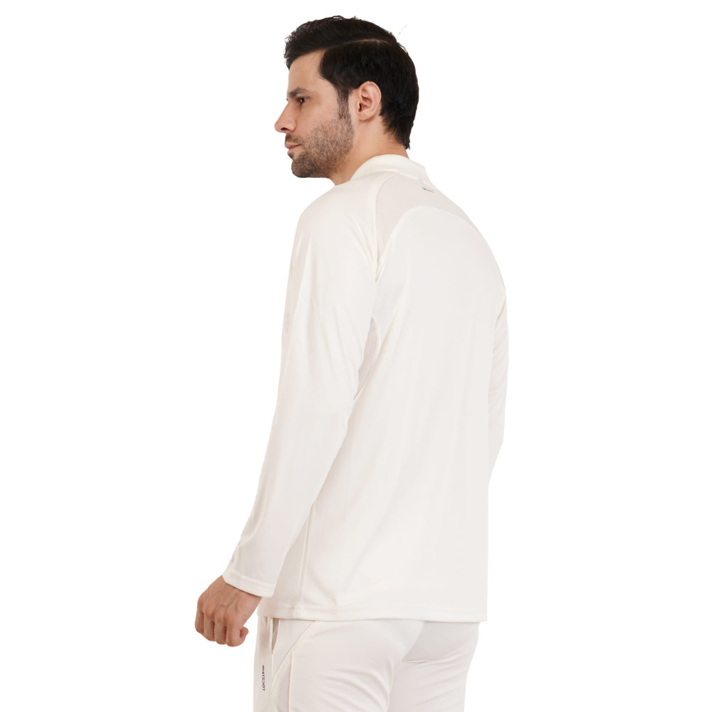 Hexa Dri-FIT Full Sleeves Polo T-Shirt - Off-White Hexa Dri-FIT Full Sleeves Polo T-Shirt - Off-White