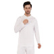 Omega Dri-FIT White Polo T-Shirt Full Sleeves Omega Dri-FIT White Polo T-Shirt Full Sleeves