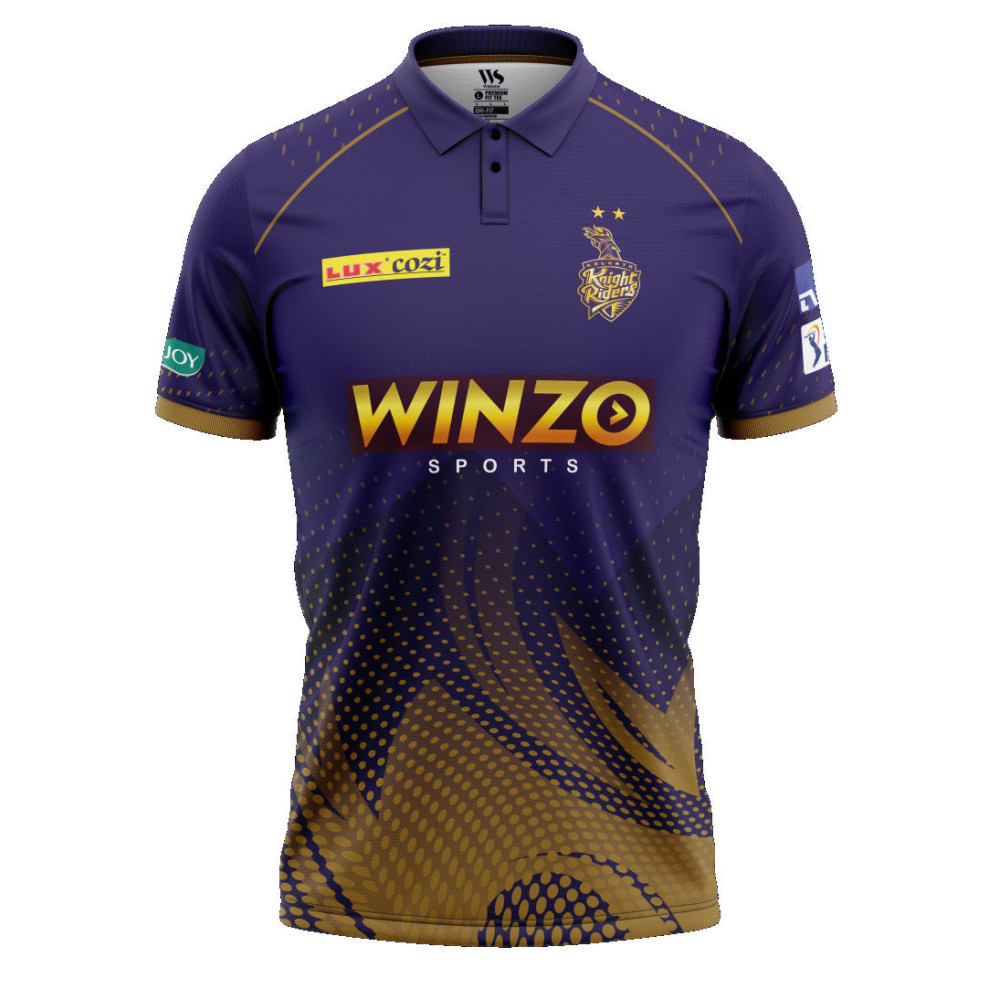 Kolkata Knight Riders IPL Replica Jersey 2022 (GT 2022 With Name Personalization) Kolkata Knight Riders IPL Replica Jersey 2022 (GT 2022 With Name Personalization)